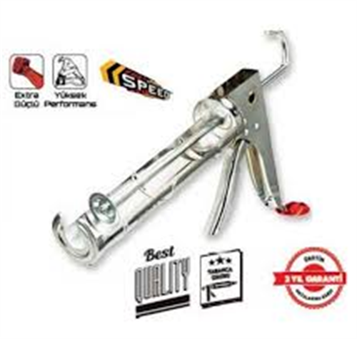 TOMAX SİLİKON KARTUŞ TABANCASI KROMAJLI